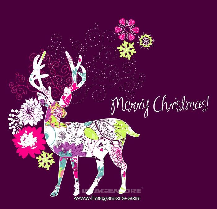 christmas deer