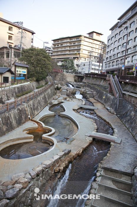 有馬川親水公園 有馬溫泉 神戶市 兵庫縣 日本 亞洲 正版商業圖片銷售下載 Imagemore富爾特正版圖庫