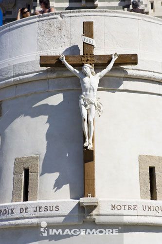 耶穌基督 十字架 守護聖母大教堂 馬賽 普羅旺斯 法國正版商業圖片銷售下載 Imagemore富爾特正版圖庫