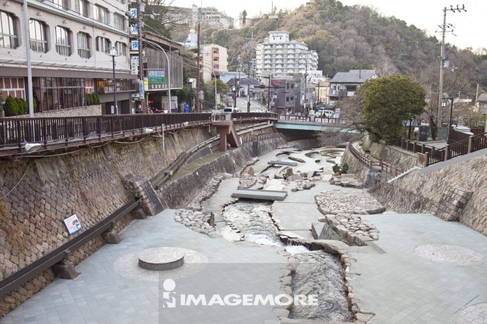 有馬川親水公園 有馬溫泉 神戶市 兵庫縣 日本 亞洲正版商業圖片銷售下載 Imagemore富爾特正版圖庫