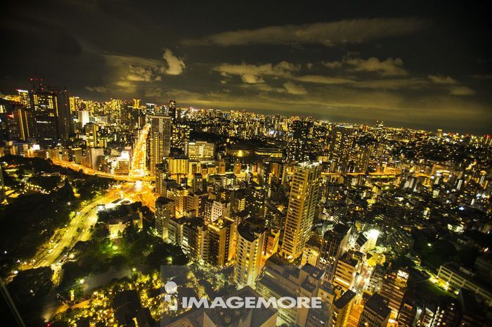 日本東京都市的夜景正版商業圖片銷售下載 Imagemore富爾特正版圖庫